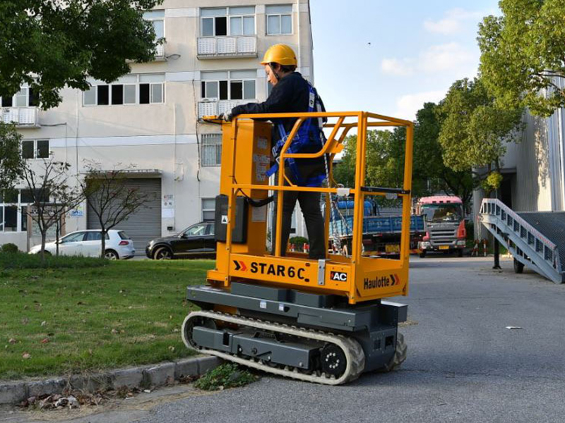 Самоходный мачтовый подъемник Haulotte Star 6 Crawler гусеничный